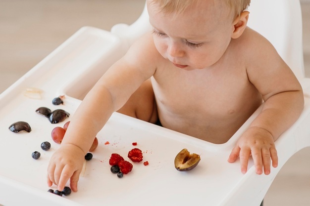 Foto de alimentación durante la infancia (Nutrición pediátrica)